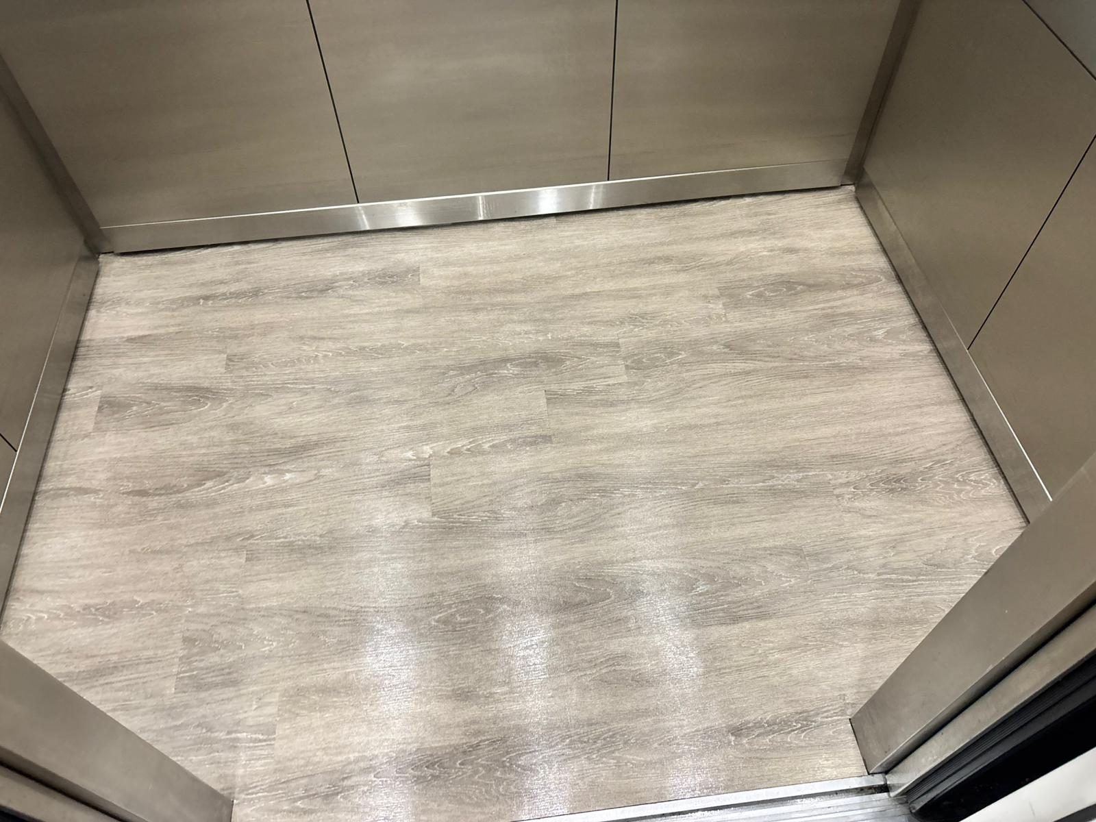 Clean commercial elevator floor — Squeaky Clean commercial floor care for North Texas businesses