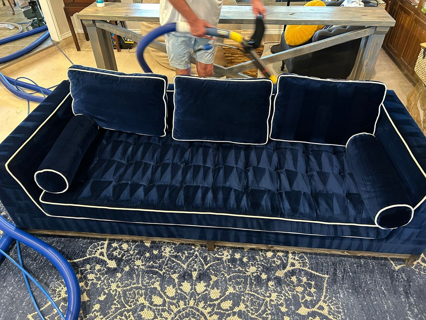 Squeaky Clean carpet and floor cleaning result in North Texas &mdash; photo 4
